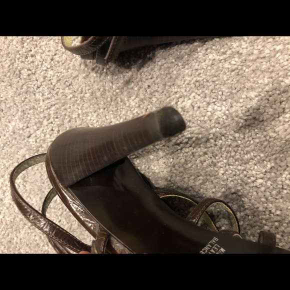 Carlos by Carlos Santana brown heels size 8 - Picture 6 of 6